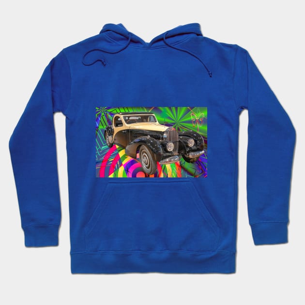 1936 Bugatti Type 57 Atalante. Hoodie by vadim19